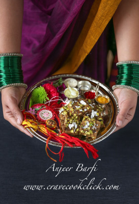 Anjeer Barfi Recipe – Crave Cook Click