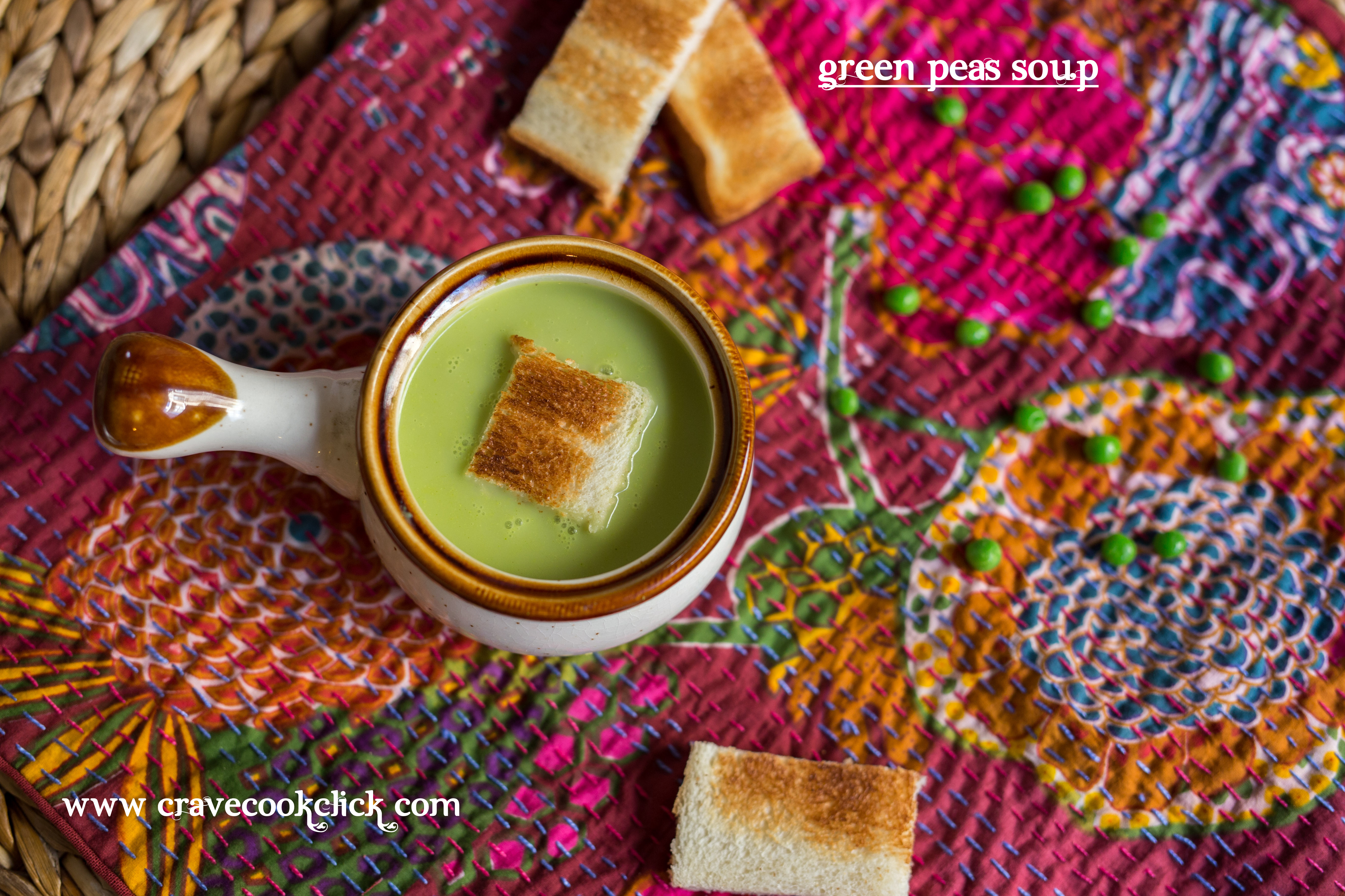 Green Peas Soup Recipe