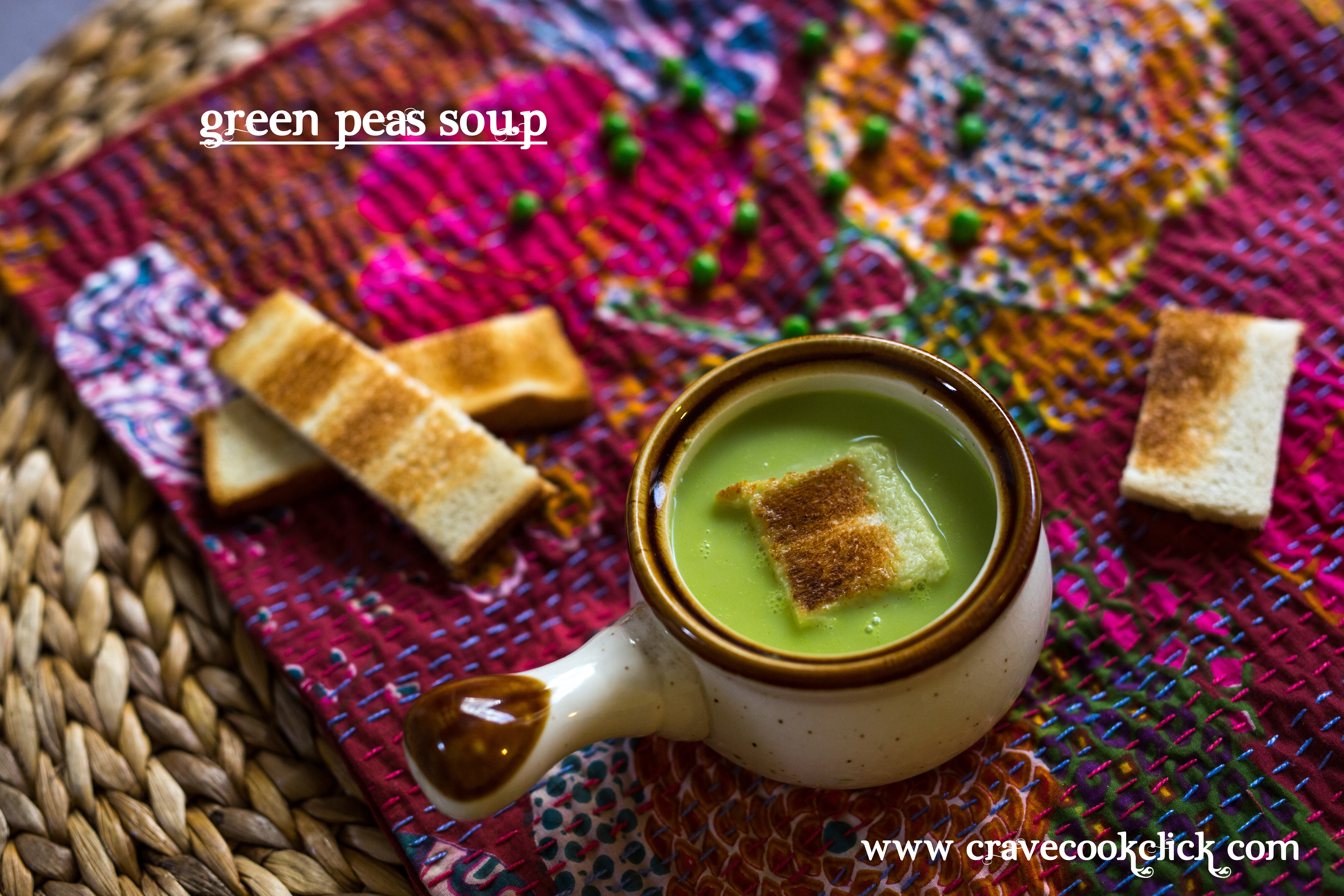 Green Peas Soup Recipe