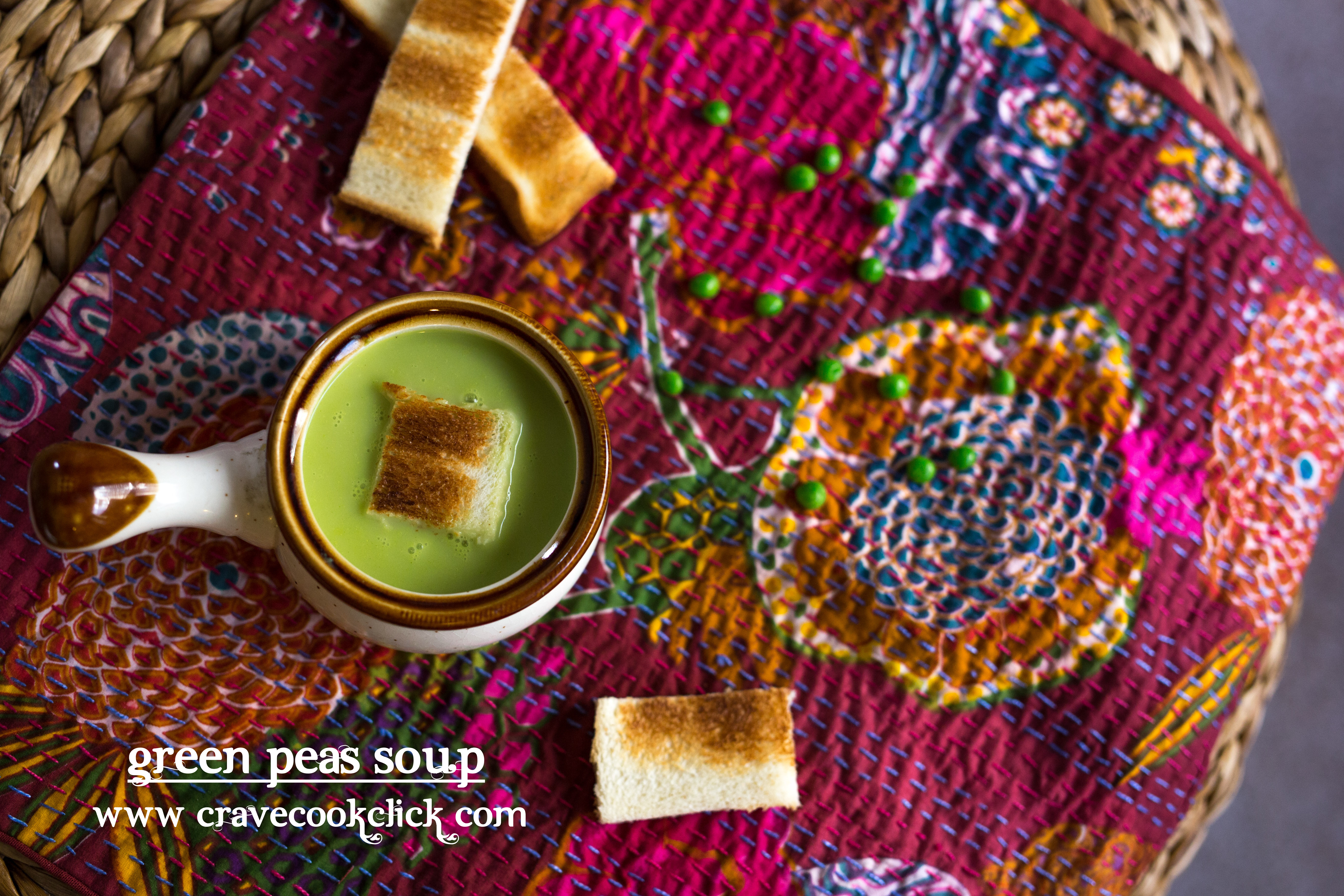 Green Peas Soup Recipe