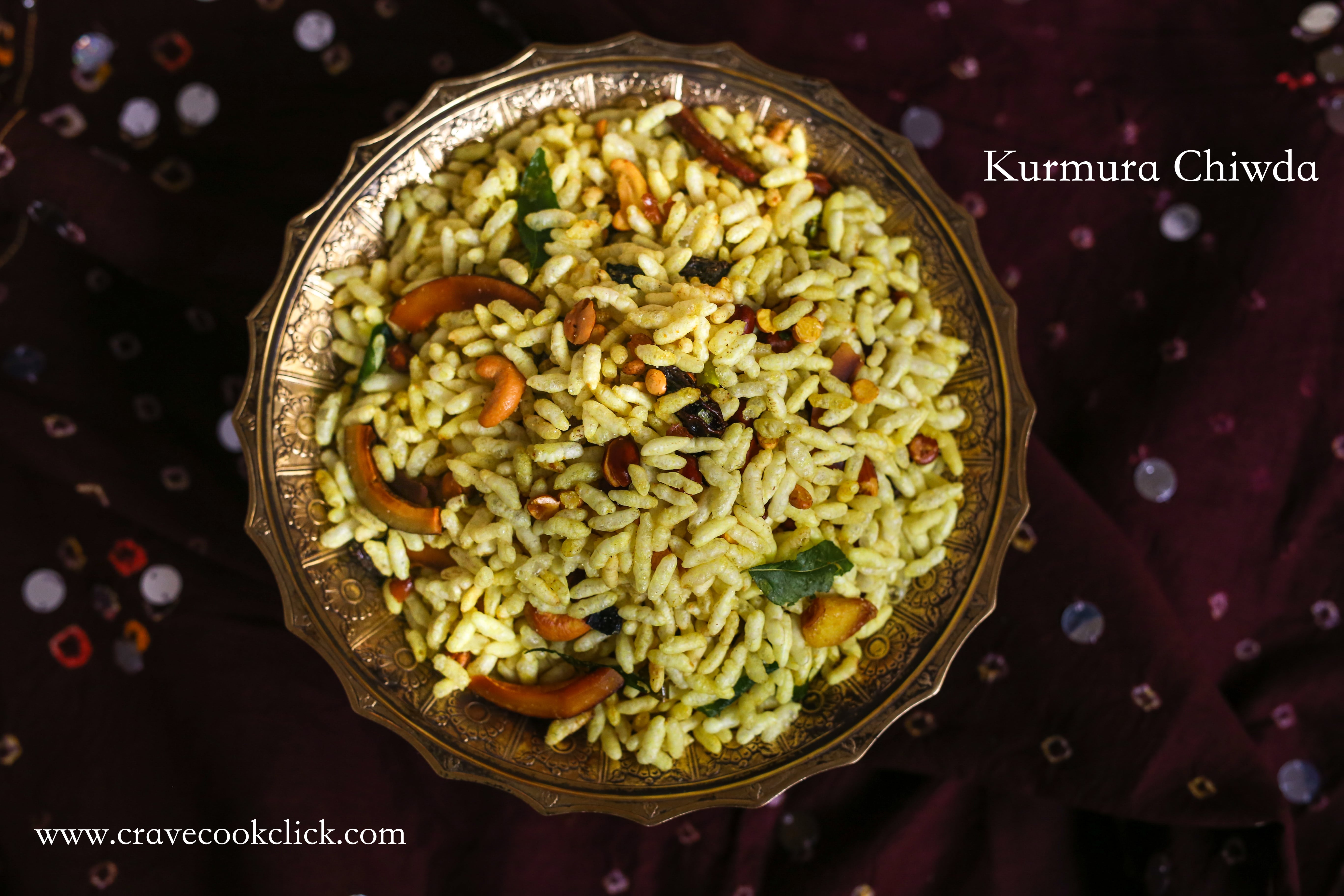 Kurmura Chiwda Recipe- Diwali Delicacy