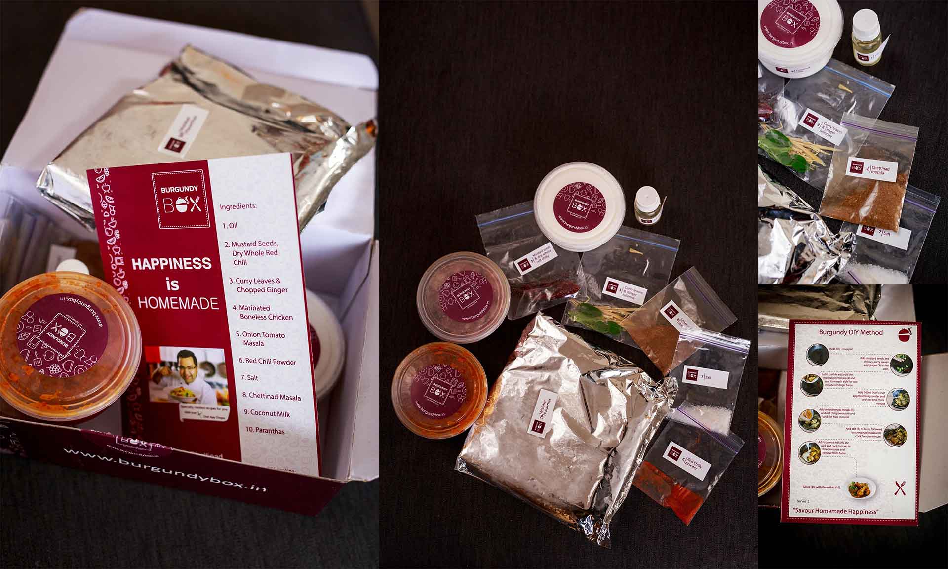 Burgundy Box’s Chettinad Chicken Curry, Ready to cook meals in Mumbai, DIY meals, food ventures