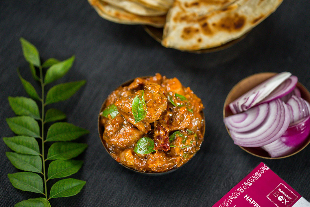 Burgundy Box’s Chettinad Chicken Curry, Ready to cook meals in Mumbai, DIY meals, food ventures