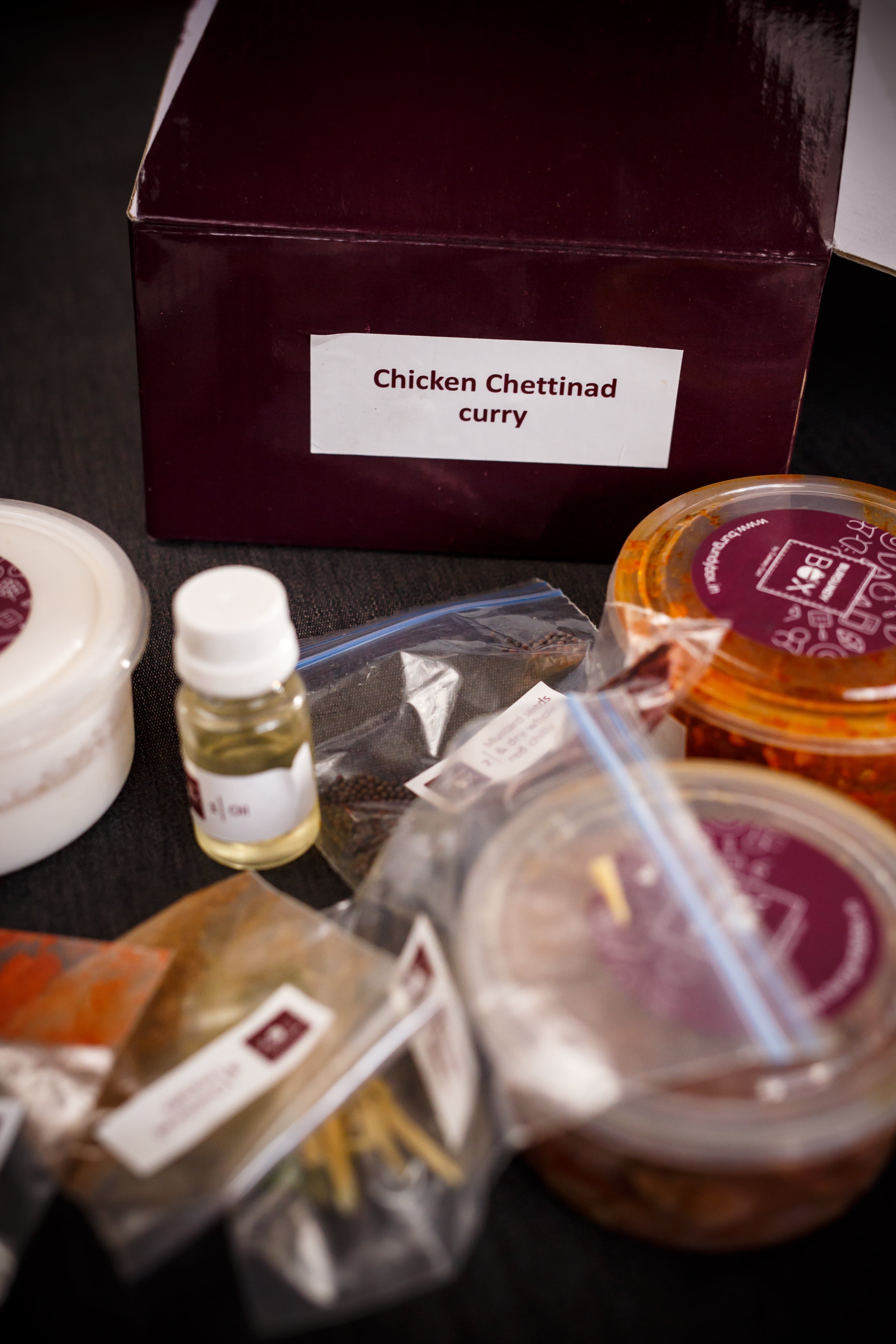 Burgundy Box’s Chettinad Chicken Curry, Ready to cook meals in Mumbai, DIY meals, food ventures