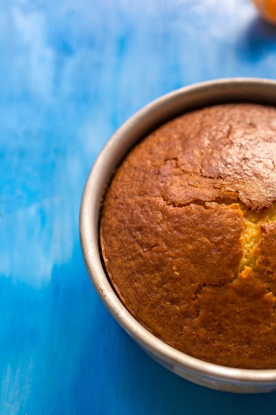 Eggless & Butter Orange Sponge Cake Recipe