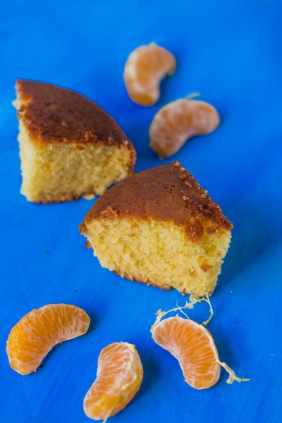 Eggless & Butter Orange Sponge Cake Recipe