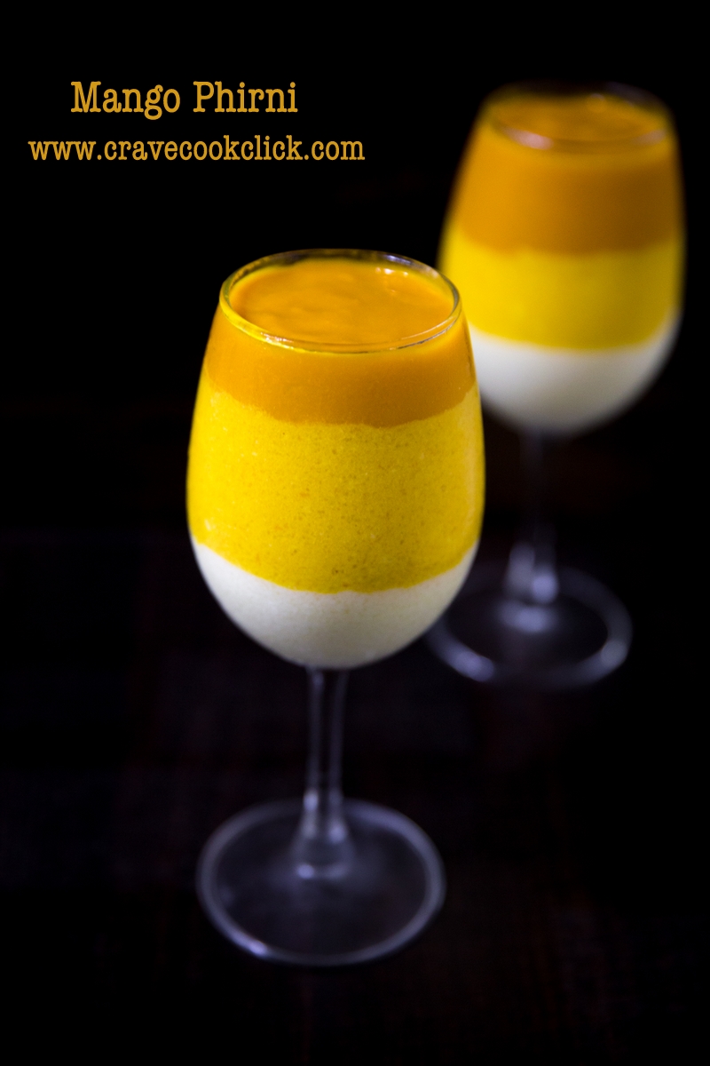 Mango Phirni Recipe