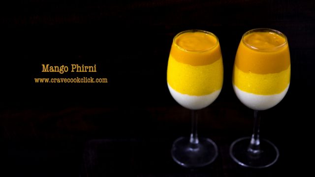 Mango Phirni Recipe