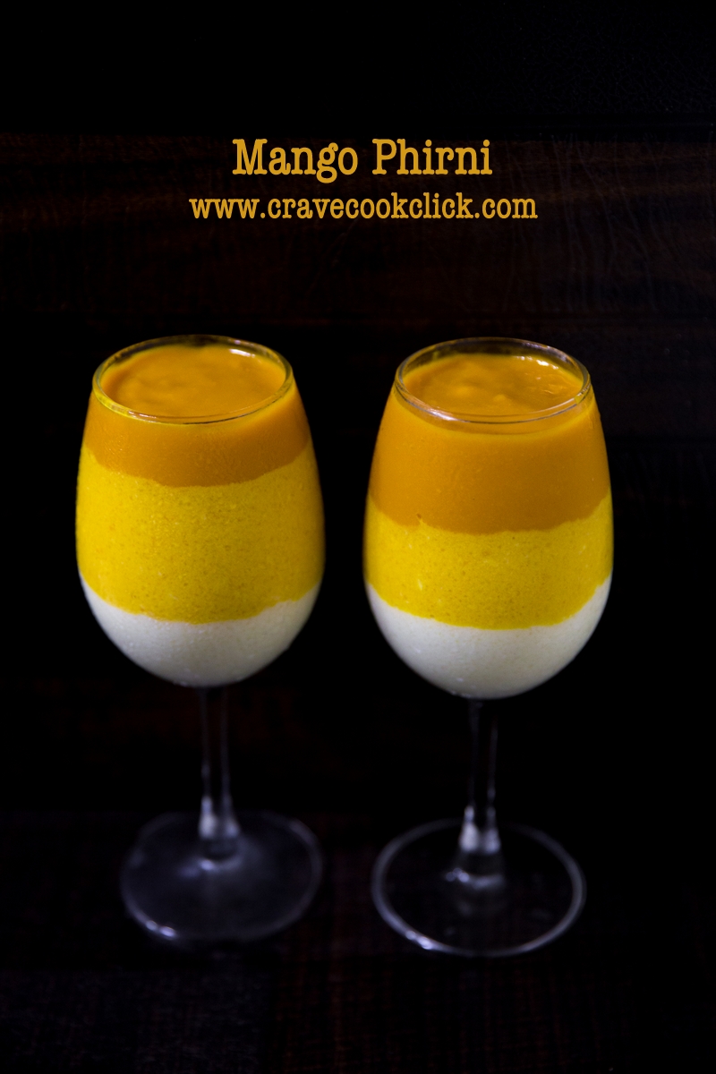 Mango Phirni Recipe